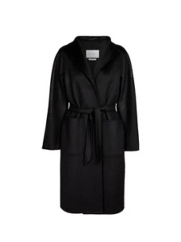 Lilia Cashmere Single Coat Black - MAX MARA - BALAAN 2