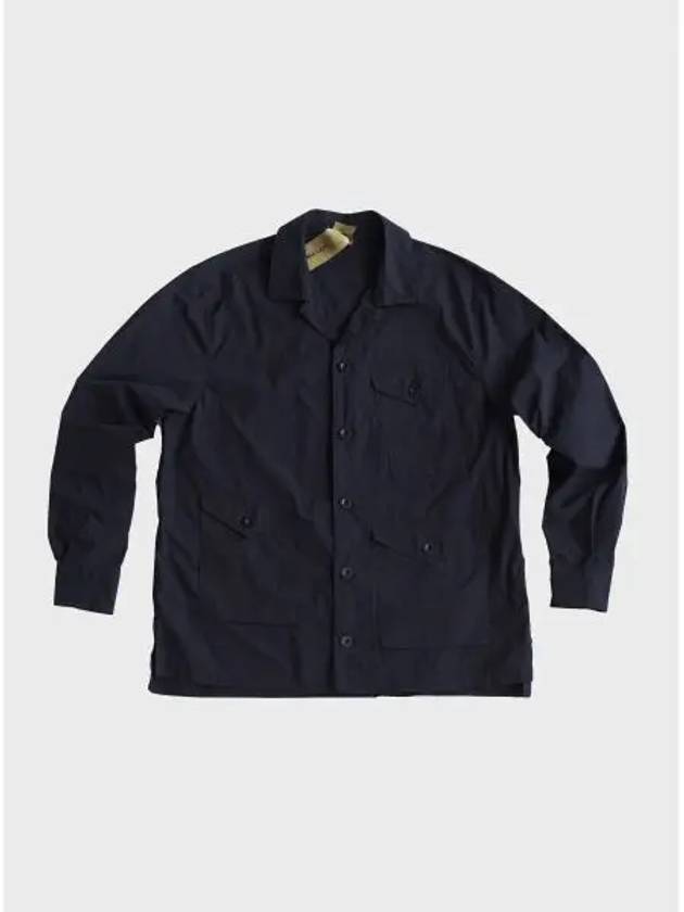 Mid-Layer Overshirt Jacket Navy - TEN C - BALAAN 2