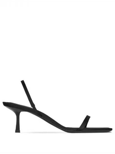 J Aesup E 55 satin sandal heels 270760 - SAINT LAURENT - BALAAN 1