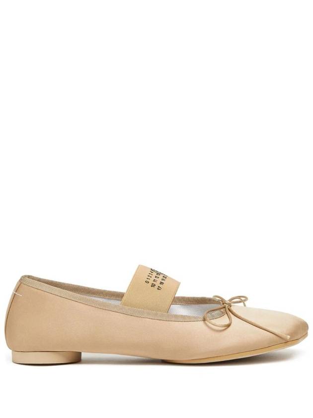 Anatomic Satin Ballerinas Flat Beige - MAISON MARGIELA - BALAAN 1