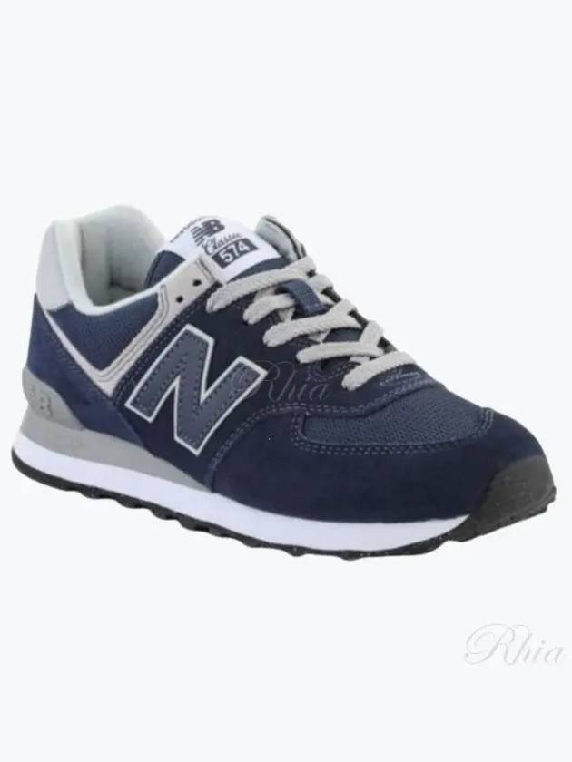 574 Core Pack Low Top Sneakers Navy - NEW BALANCE - BALAAN 2