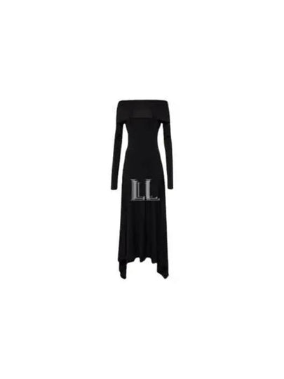 Gerla Off Shoulder Long One Piece Black - MAX MARA - BALAAN 2