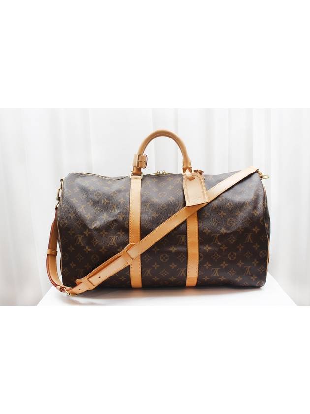 Keepall 50 Bandouli re Monogram Shoulder Boston Bag M41416 - LOUIS VUITTON - BALAAN 1