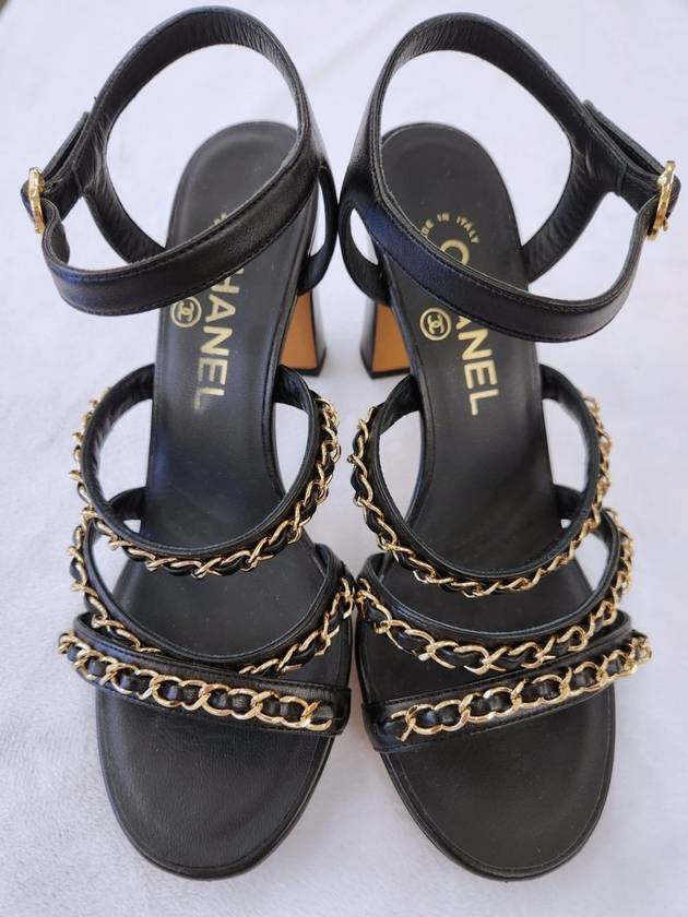 Women s CC Chain Strap Sandals G32883 Condition A - CHANEL - BALAAN 1