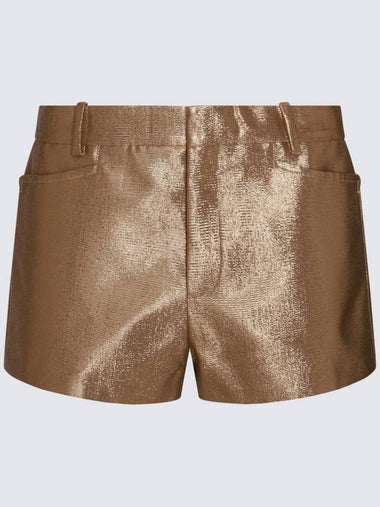 Tom Ford Gold Shorts - TOM FORD - BALAAN 1