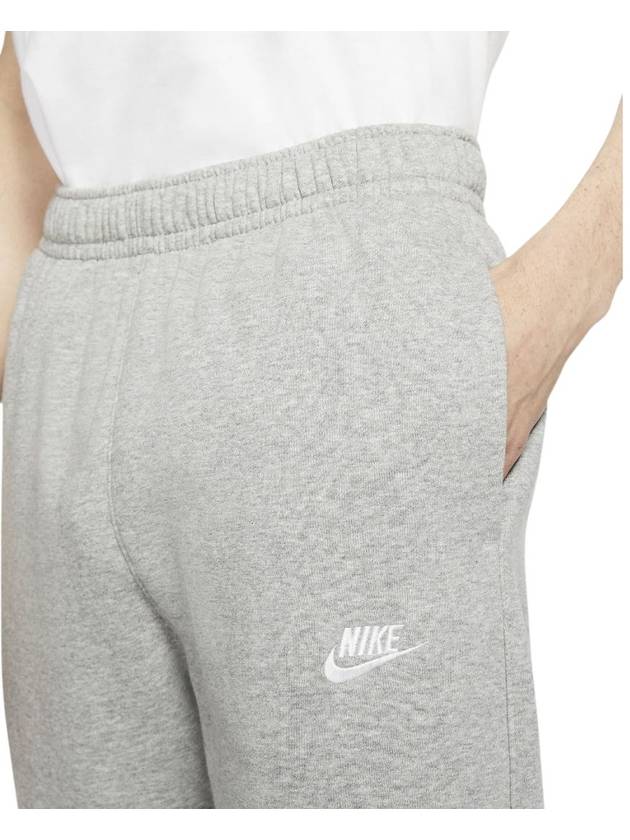 Sportswear Club Fleece Track Pants Grey - NIKE - BALAAN 4