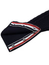 Cable Knitwear Virgin Wool Cardigan Navy - THOM BROWNE - BALAAN 11