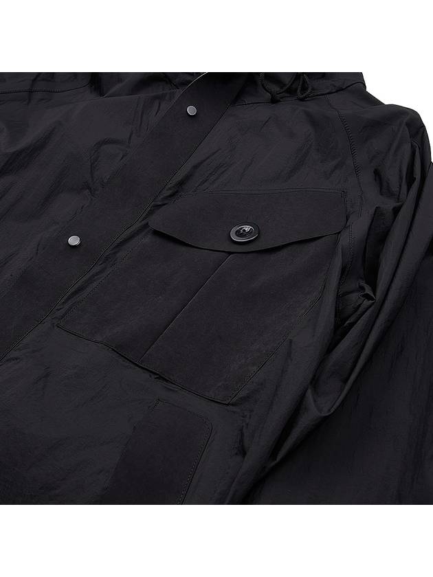 Tempest Combo Bonded Anorak Black - TEN C - BALAAN 9