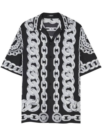 Versace Shirts Black - VERSACE - BALAAN 1