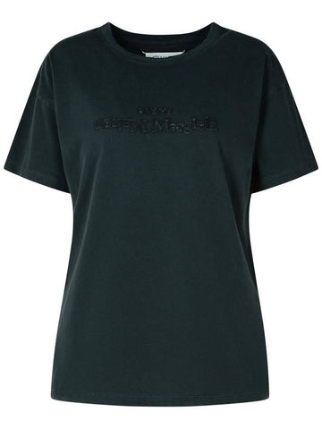 Maison Margiela Black Cotton T-Shirt - MAISON MARGIELA - BALAAN 1