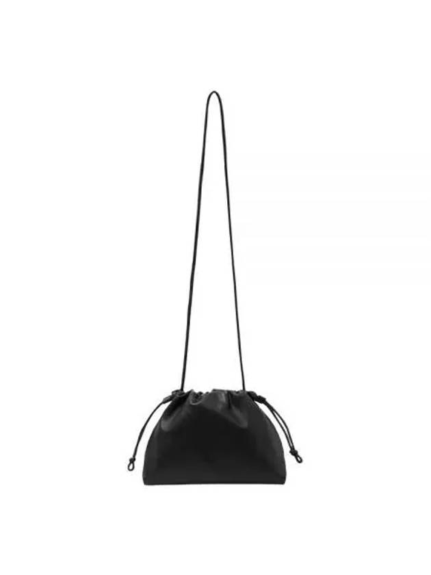 Cavatelli Leather Clutch Bag Black - COS - BALAAN 2