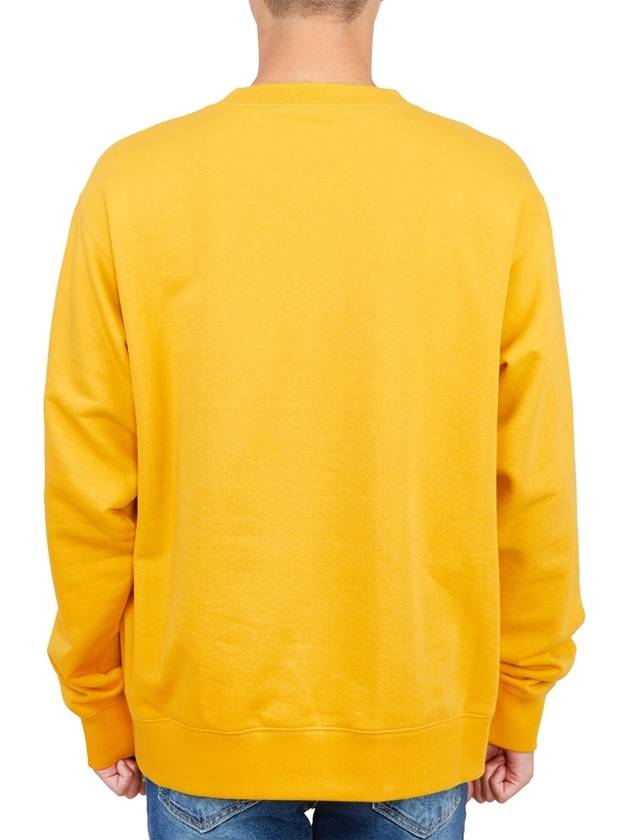 Sequined Cotton Jersey Sweatshirt Yellow - GUCCI - BALAAN 5