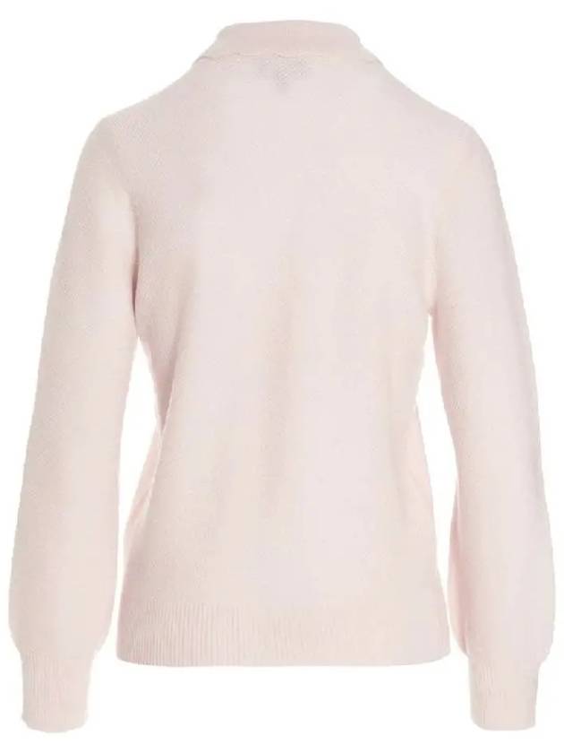 Women's Olivia Long Sleeve Polo Shirt Pink - A.P.C. - BALAAN 4