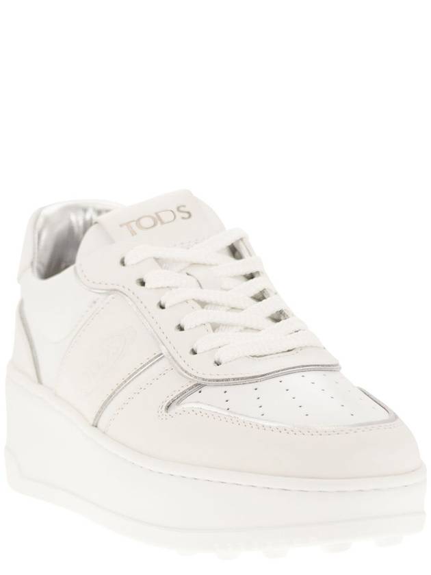 Leather Platform Sneakers - TOD'S - BALAAN 2