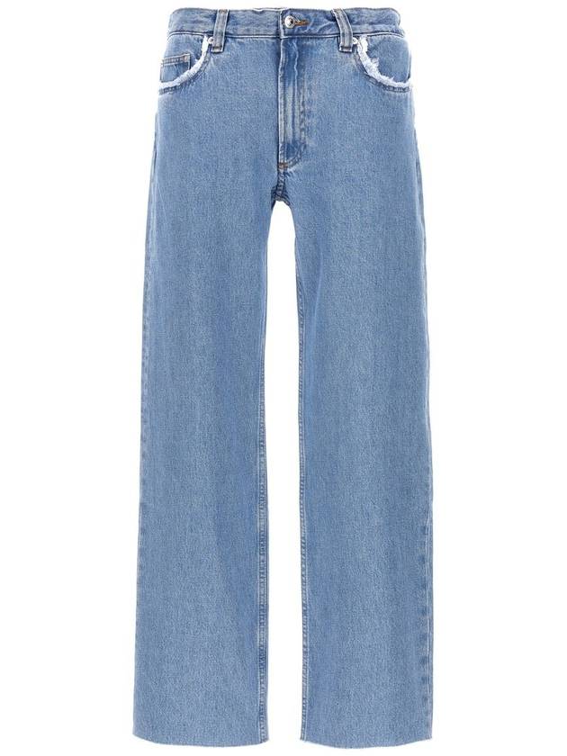 Relaxed Raw Edge F Jeans Pale Blue - A.P.C. - BALAAN 2