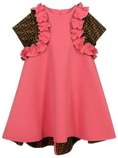 Kids Women s Ruffle One Piece JFB409 A8LG F18B2 - FENDI - BALAAN 2