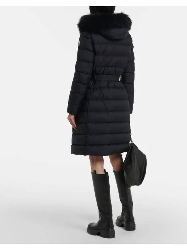 Women's Khloe Long Down Padding Black - MONCLER - BALAAN 5