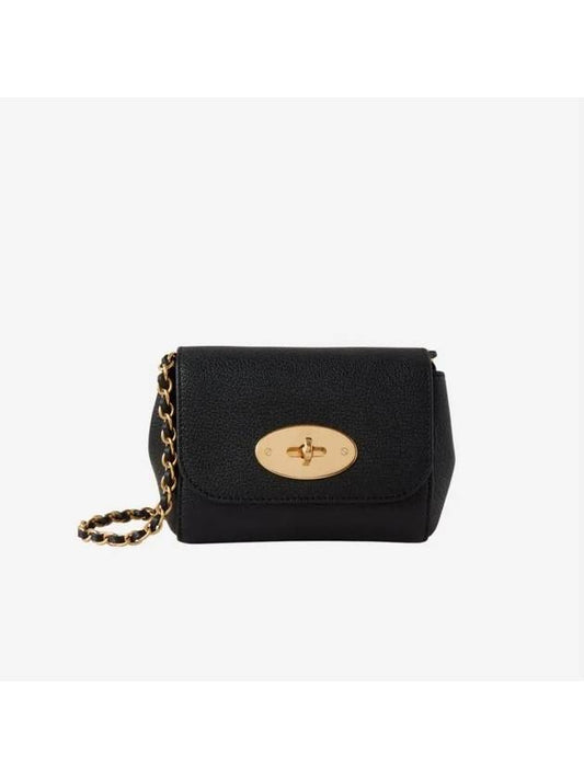 Mini Lily Chain Cross Bag Black - MULBERRY - BALAAN 2