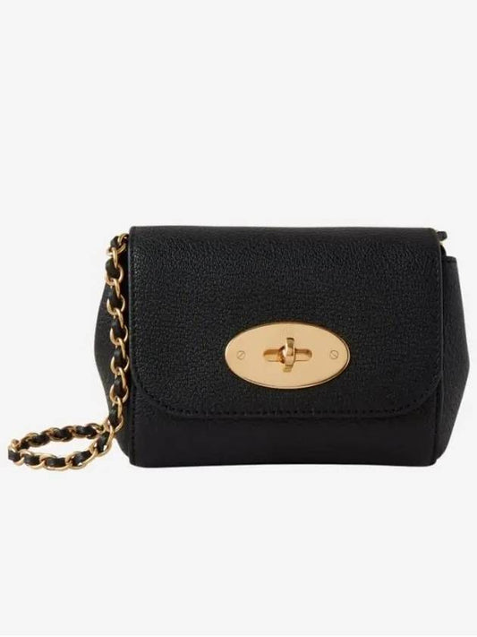 Mini Lily Chain Cross Bag Black - MULBERRY - BALAAN 2