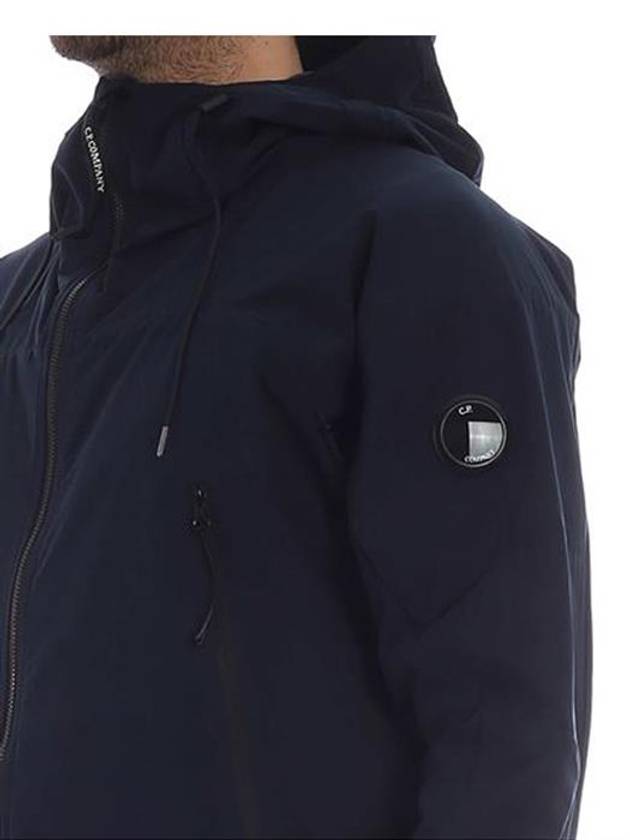 Men's Lens Wappen Hooded Jacket Navy - CP COMPANY - BALAAN 5