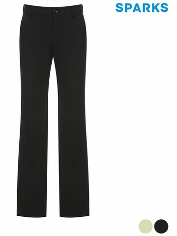 Men s color combination straight fit long pants SM2MPA031 - SPARKS - BALAAN 1