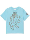 12th Anniversary Kids Women s Floral Lion T Shirt 8038458 - BURBERRY - BALAAN 1