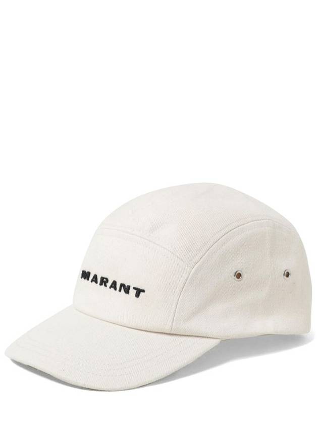 Tedji Ball Cap Ecru - ISABEL MARANT - BALAAN 4