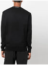 Diagonal Raised Fleece Sweatshirt Black - CP COMPANY - BALAAN 5