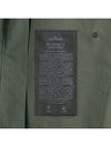 Ghost Piece Mac Supima Jacket Green - STONE ISLAND - BALAAN 11