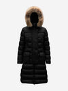 Khloe Long Down Jacket Black - MONCLER - BALAAN 2