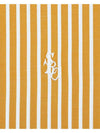 Striped Long Sleeve Shirt Yellow - SPORTY & RICH - BALAAN 3
