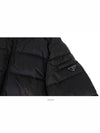 Nylon triangle logo bomber padded jacket two colors SGY091 - PRADA - BALAAN 7