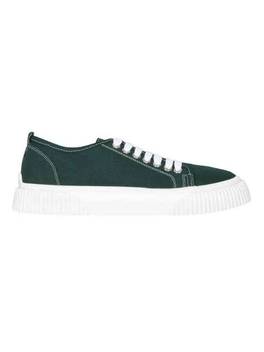 sole canvas low-top sneakers green - AMI - BALAAN 1