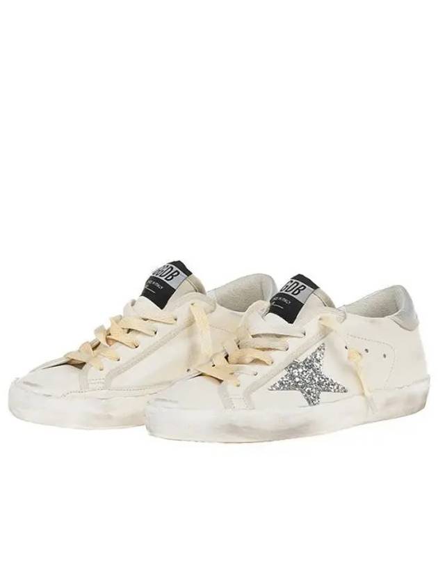 Superstar Silver Tab Low-Top Sneakers White - GOLDEN GOOSE - BALAAN 2