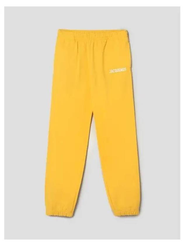 Unisex Le Jogging Jacquemus Yellow Domestic Product GM0023021059111 - JACQUEMUS - BALAAN 1