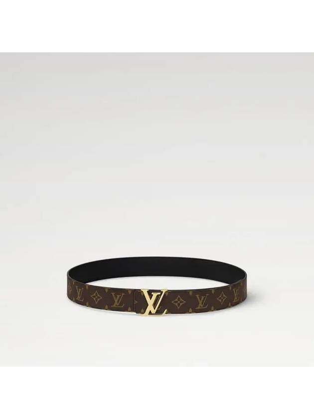 LV Initiales 40Mm Reversible Leather Belt Black - LOUIS VUITTON - BALAAN 2