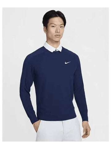 Tour Men s Golf Sweater Midnight Navy White FQ8833 410 739339 - NIKE - BALAAN 1