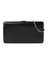 Lacquer Buckle Bibb Leather Cross Bag Black - ROGER VIVIER - BALAAN 3