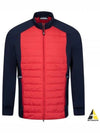 Men's Kenny Hybrid Padded Jacket Red - J.LINDEBERG - BALAAN 2