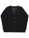 NS265 C Black Poly Mesh V Neck Men s Cardigan - NEEDLES - BALAAN 5