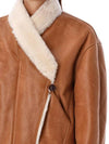 Eriana shearling jacket cinnamon - ISABEL MARANT - BALAAN 4