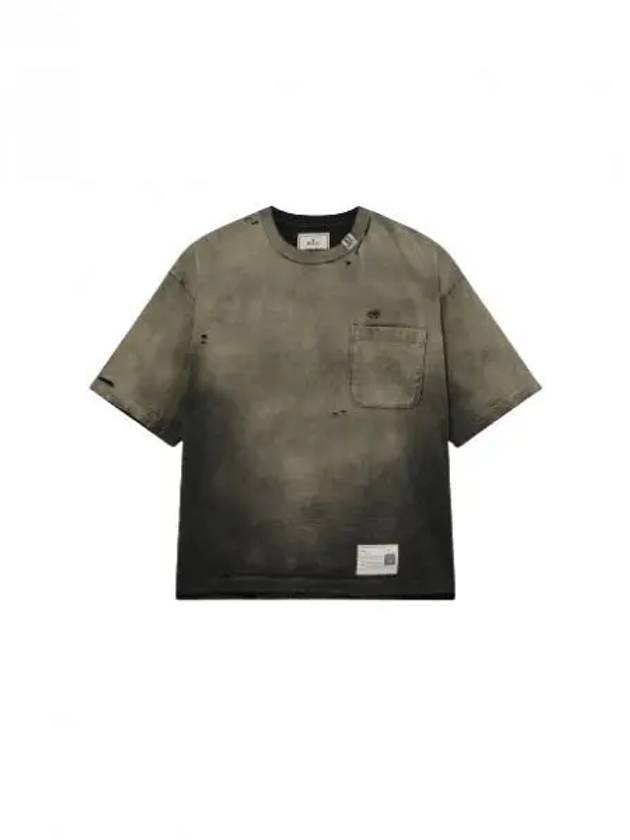 Sunfaded Short Sleeve T-Shirt Black - MIHARA YASUHIRO - BALAAN 2