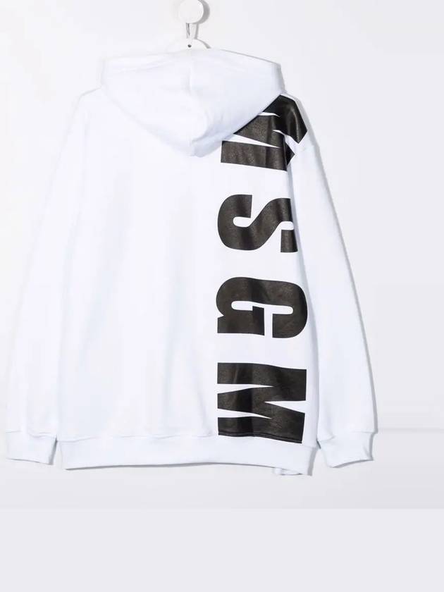 Kids Logo Print Zip up Hoodie MS027894 001 - MSGM - BALAAN 3