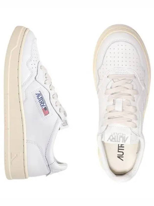 Medalist Raw Leather Sneakers Women s - AUTRY - BALAAN 1