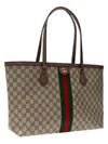 Ophidia GG Medium Tote Bag Beige - GUCCI - BALAAN 4