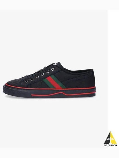 Tennis 1977 Off the Grid Low-Top Sneakers Black - GUCCI - BALAAN 2