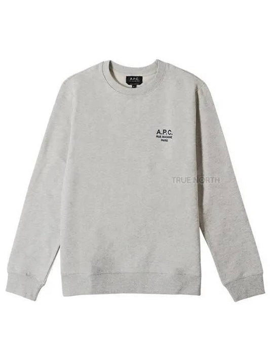 Rider Chest Small Logo Sweatshirt Grey - A.P.C. - BALAAN 2