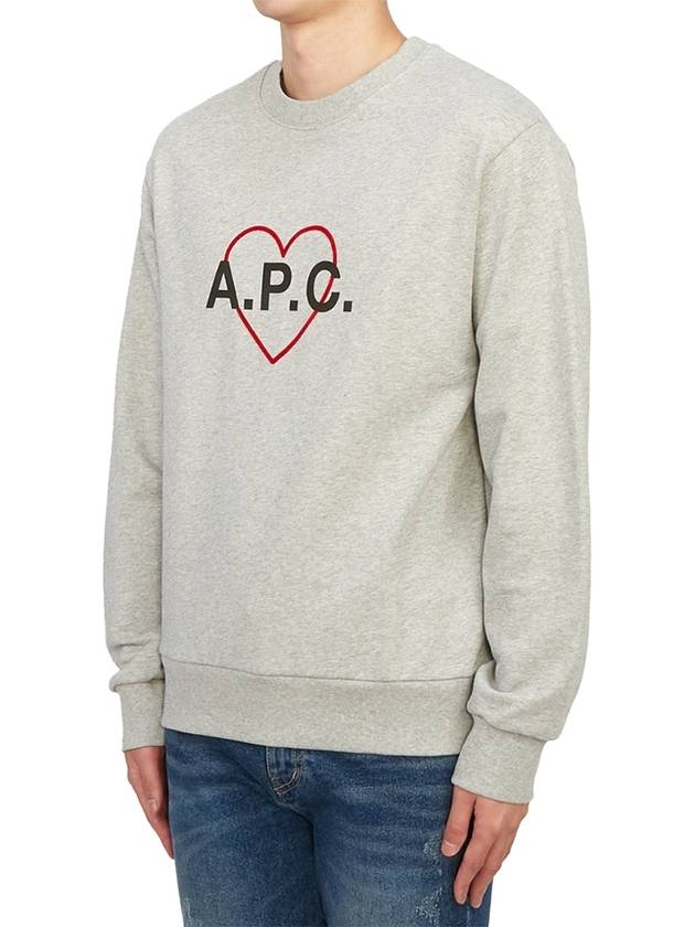 Leon Sweatshirt Grey - A.P.C. - BALAAN 3