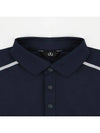 Drew Spring Slit Modified Collar T-shirt DM41LT36NAVY - DRUH GOLF - BALAAN 3