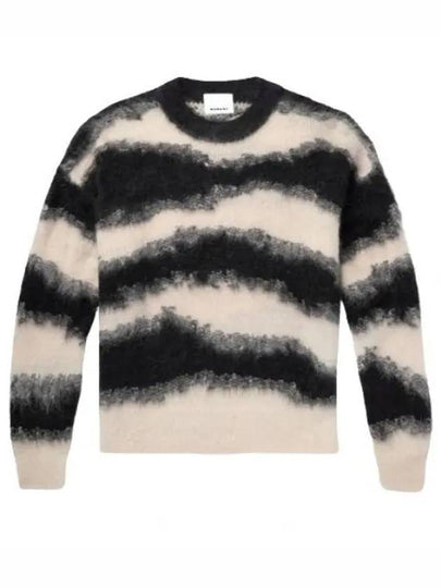 Sawyer Mohair Knit Top Black - ISABEL MARANT - BALAAN 2